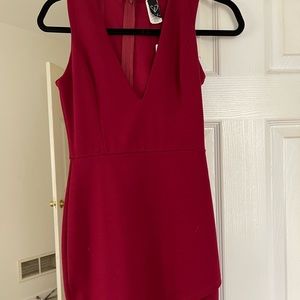 Sleeveless V-Neck Dress